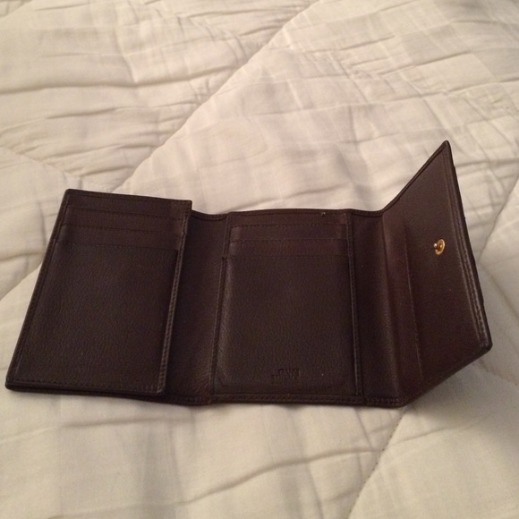 Versace Brown Leather Wallet - Picture 2 of 4